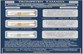 trompeten yamaha - musikhaus-egger.at - Trompeten  · PDF fileGelbmessing, 123mm (4 De Luxe Koffer Unser Preis Listenpreis: € 2.804 Luxusetuis Vergrößern B-Trompete Yamaha YTR