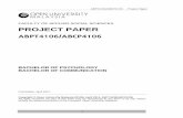 project paper - OUMoumvle.oum.edu.my/.../ABPT4106_ABCP4106_PROJECT_PAPER_GUI… · This is an individual final year Project Paper. The Project Proposal and Project Report/Dissertation