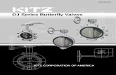 DJ Series Butterfly Valves - AIV, Inc. · PDF filebfv-4 10750 corporate drive • stafford, texas ® dj series butterfly valves 200 psi size 2″ ~ 12″ polyacetal stem bearing o-ring