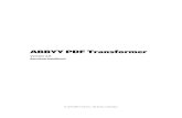 ABBYY PDF Transformerfr7.abbyy.com/pdftransformer20/Guide_German.pdf · ABBYY PDF Transformer 2.0 Benutzerhandbuch Informationen zu ABBYY PDF Transformer ABBYY PDF Transformer basiert
