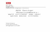 Document…  · Web viewPotential sources of water for reuse at AED projects include effluent from secondary treatment wastewater ... wastewater treatment plant ... The design ...