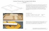 Gary, IN. • Email: honeyman1942@yahoo - Beesource · PDF fileInner Cover for Langstroth Hive The design of this inner cover allows for considerable ˜exibility. The overall dimensions
