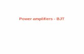 Power amplifiers - BJT - DidatticaWeb 2.0didattica.uniroma2.it/assets/uploads/corsi/144622/Power_Amplifier... · Power amplifiers (1) Fundamental function of this amplifier is to