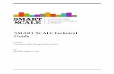 SMART SCALE Technical Guidesmartscale.org/documents/dr1_ss_technical_guide_aug2017_final.pdf · SMART SCALE Technical Guide . ii . Table of Contents . 1.0 Introduction 1 1.1 SMART