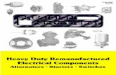 Heavy Duty Remanufactured Electrical Componentsprecisionrebuilders.com/pdf_catalogs/ElectricalCatalogP-EL0698.pdf · 25-105 Application: Delco 25SI, 27SI-Type 200, 29SI, 30SI & 40SI