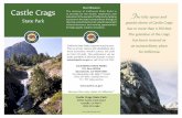 Our Mission Castle Crags T - California State Parks · PDF fileajestic Castle Crags have inspired enduring myths and legends since prehistoric times. More than 170 million years old,