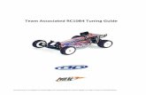 Team Associated RC10B4 Tuning Guide -   Associated RC10B4 Tuning Guide sociated Electric made for PetitRC, ... If you move the batteries forward or back, then recheck the ride