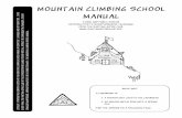 Mountain Climbing School Manual - Santiam Alpine Clubsantiamalpineclub.org/downloads/Mountain.Climbing.School.Manual.… · Mountain Climbing School Manual, Page 2 Mountaineering
