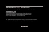 Protein Expression and Purification Series - Bio- · PDF fileProtein Expression and Purification Series Planning Guide ... (DHF) into ... Other Equipment Centrifugation BioLogic LP/BioLogic