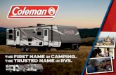 FIRST NAME CAMPING. TRUSTED NAME RVS. · PDF fileNORTH AMERICA’S TRUSTED NAME IN RVS BLACK DIAMOND PLATE ROCK GUARD The black diamond-plate rock guard protects your RV from the rigors