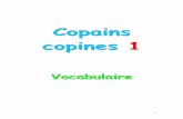Copains copines 1 - · PDF file6. Écris le numéro sous le bon dessin. = Γράψε το νούμερο κάτω από το σχέδιο στο οποίο αντιστοιχεί