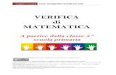 VERIFICA di MATEMATICA -  · PDF fileMATEMATICA   A cura di Prof.ssa Ada Vantaggiato (Pedagogista e Docente specialista per il sostegno didattico) I NUMERI - A