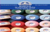 CARTE DE COULEURS COLOUR CARD BABYLO · PDF fileBABYLO Fil coton pour crochet - BABYLO Cotton crochet thread ART . 147 C - 147 AC CARTE DE COULEURS COLOUR CARD W147 DMC SA. F 75579