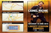 LOCAL MAP & ENTRANCES - Enjoy Swansea  · PDF filegeneral map local map & entrances seating plan saturday 18 june 2016 liberty stadium swansea