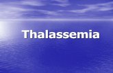 Thalassemia - RMC Media Club/Final year/Peads/DR.SULIMAN… · •Pathophysiology of thalasemia