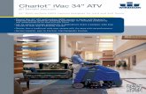 Chariot iVac 34 ATV - American Hospitality Supply · PDF fileChariot iVac 34" ATV multi-surface HEPA vacuum is design with Windsor’s atented Chariot Stand-On Cleaning Technology*