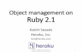 Slides for Koichi Sasada’s presentation ... - atdot.netko1/activities/rubyconf2013-ko1_pub.pdf · * Bignum performance improvement * Use GMP if available. GMP is used only for several