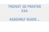 Step 1 Assemble Base Frame - Hobbyking · PDF fileStep 1 Assemble Base Frame Parts: 2020 Aluminium profile 375mm –4pcs Acrylic corner cushion –4pcs L-Shape connector (with grub