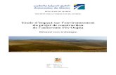 Etude d’impact sur l’environnement du projet de ... · PDF fileEtude d’impact sur l’environnement du projet d’autoroute Fès-Oujda Novembre 2006 ... environnement,) l'analyse