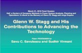 Glenn W. Stagg and His Contributions to Advancing ... · PDF fileHalf a Century of Computer Methods in Power System Analysis Planning andHalf a Century of Computer Methods in ... The