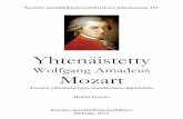 Yhtenäistetty Mozart - · PDF fileYhtenäistetty Wolfgang Amadeus Mozart : ... (Notenbuch Nannerls ... Teos ei uusimpien tutkimusten mukaan ole sen paremmin Wolfgang Amadeus kuin