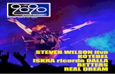 STEVEN WILSON live KOTEBEL BETTERS REAL · PDF fileProfondo Blues a cura di Fabrizio Poggi Tour Dates a cura di Zia Ross ... relegando tutti gli onori a Guthrie Govan, chitarrista