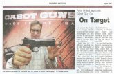 Penn United launches Cabot Gun Co. On Target Guns_Business Matters... · Rob Bianchin, president of the Cabot Gun Co., shows off one of the company's 1911 model pistols. Penn United
