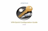 VPN Quick Configuration · PDF fileIntroduction This configuration guide helps you configure VPN Tracker and your D-Link router to establish a VPN connection be-tween them. Using the