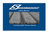 DESIGN TABLE DETAILS- 1 - Transcon Steeltexas.transconsteel.com/Products/ultrabond/docs/ultrabond.pdf · Design Table Details ... Composite action (steel and concrete) is developed