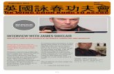 INTERVIEW WITH JAMES SINCLAIR - UK Wing Chun · PDF file[1] MASTER JAMES SINCLAIR Founder of the UK Wing Chun Kung Fu Assoc. Began his martial art journey in 1972. September 2012 First