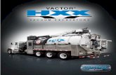 The Vactor HXX HydroExcavatorvactor.com/Portals/0/PDF/hxx/HXX_Brochure_WEB_11.16.pdf · The Vactor HXX features a 4-stage, ... Vactor’s new boom turret design improves operator