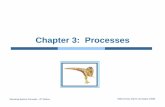 Chapter 3: Processes - Operating Systems · PDF fileOperating System Concepts – 8 th Edition 3.2 Silberschatz, Galvin and Gagne ©2009 Chapter 3: Processes Process Concept Process