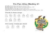 Tin Pan Alley Medley #1 · PDF file1 AUSTIN UKULELE SOCIETY Tin Pan Alley Medley #1 All of Me: Gerald Marks and Seymour Simons, 1931 My Blue Heaven: Walter Donaldson and George Whiting,