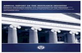 Annual Report on the Insurance Industry - U.S. Department ... · PDF fileAnnual Report on the Insurance Industry . i. ... and topics concerning life insurance and annuities. The Report