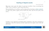 1 Scaling of Signal Levels - isy.liu.se · PDF fileLars Wanhammar Linköping University 17 Sensitivity and Round-Off Noise Fettweis has shown that coefficient sensitivity and round-off
