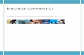 Individual Contract (IC) - Unun.cv/files/GUIDELINES on Individual Contract - 8 December.pdf · 4.9 Amendment of Individual Contract ... As a general policy, the Individual Contract