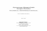 Dynamag MagneSafe Swipe Reader - MagTek · PDF fileDynamag MagneSafe . Swipe Reader . TECHNICAL REFERENCE MANUAL . PART NUMBER 99875482-1 . ... this product meets the Electrical and