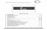 SSM Master Clock Installation Manual (Publisher) · PDF fileSSM Series Master Clock Installation Manual (V2) Troubleshooting I can’t get the master clock to synchronize with the