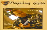 Pat Flynn - Flatpicking Guitar Magazine Cover · PDF filePat Flynn Bob Harris Jeff Troxel Dunn . ... Pat started playing guitar early on, ... Dixieland, swing, big band jazz "Just