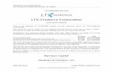 LTX-Credence Corporation -  · PDF fileLTX-Credence Corporation ... digital cameras and automobile electronics, ... but are not limited to, the following: