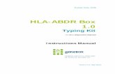 HLA-ABDR Box 1 - Biocant HLA-ABDR Box.pdf · Product Code: 0106 HLA-ABDR Box 1.0 Typing Kit In vitro diagnostics disposal Instructions Manual Version 1.6; May 2010.