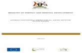 MINISTRY OF ENERGY AND MINERAL · PDF fileThis report was prepared by Pépin Tchouate Heteu (Dr.-Ing.), Team Leader of the EU Technical Assistance ... Ministry of Energy and Mineral