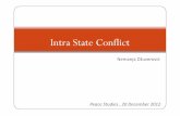 Intra State Conflict - csm-fpn. · PDF filePresentation Part 1: Conflicts trends Armed conflicts in 2006, 2008 and 2011 Inter and Intra state wars Part 2: Definitions and types Definitions