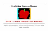Healthier Kansas Menus - Healthy Meals Resource · PDF filenational origin, sex, age or disability. To file a complaint of discrimination, write USDA, Director, Office of Civil Rights,