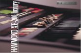 Folder XE200 Luxury 2 - Hammond Organ UK Luxury.pdf · this new Hammond XE-200 we will have satisfied your musical aspirations and by employing the very highest ... Hammond Orgel