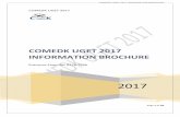 COMEDK UGET 2017 INFORMATION BROCHURE · PDF fileCOMEDK UGET 2017 INFORMATION BROCHURE Page 1 of 39 COMEDK UGET 2017 2017 COMEDK UGET 2017 INFORMATION BROCHURE ... (For PCM ) should