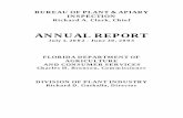 Complete 2002-2003 Annual Report - Home - Florida ... J. Carpenter Environmental Specialist I Davie William A. Thiel Environmental Specialist I Davie ... The bureau compiles an annual