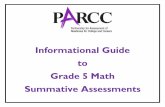 Informational Guide to Grade 5 Math Summative …melrosecurriculum.wikispaces.com/file/view/Grade 5 Math Information... · Informational Guide to Grade 5 Math Summative Assessment