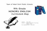 9th Grade HONORS ENGLISH - SharpSchoolp3cdn4static.sharpschool.com/UserFiles/Servers/Server_800981/File... · 9 Week Test Persuasive Speech ... Summative Assessment Essential Skills/Concepts