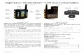 SuperCELL® Model SC500-H-LW User’s Informationgraceindustries.com/gracetest/NEW LITERATURE/GLW... · Grace Industries, Inc. 1 SuperCELL® Model SC500-H-LW User’s Information